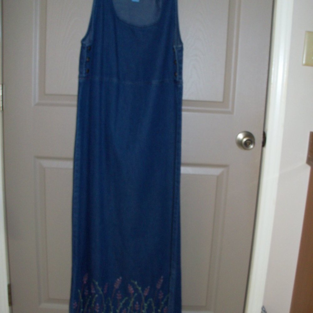 blue jeans dress